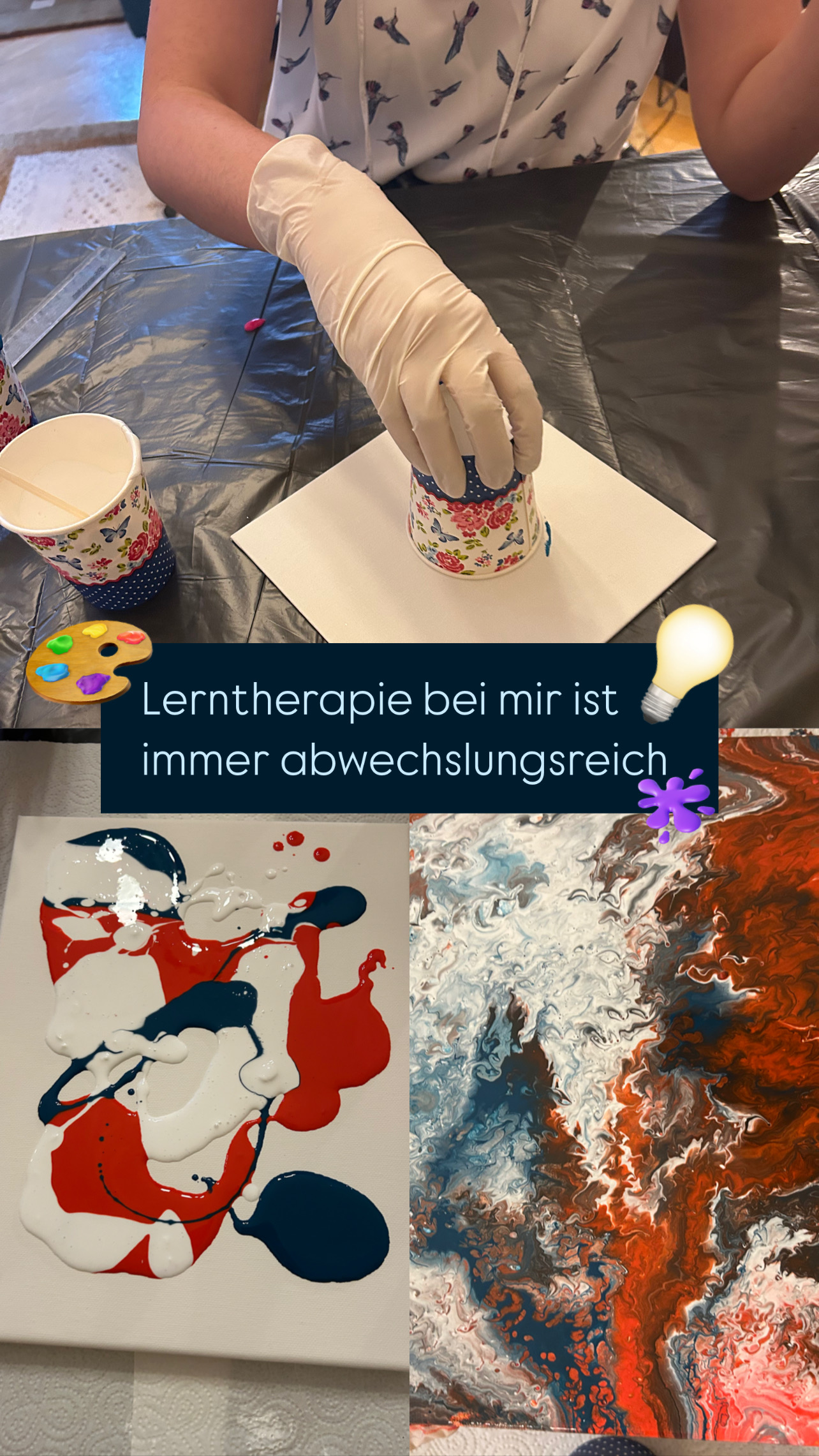 Creative learning therapy &mdash; varied and individual